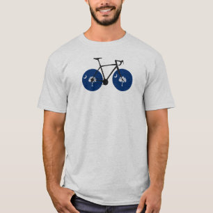 South Carolina Flag Bicycle T-Shirt