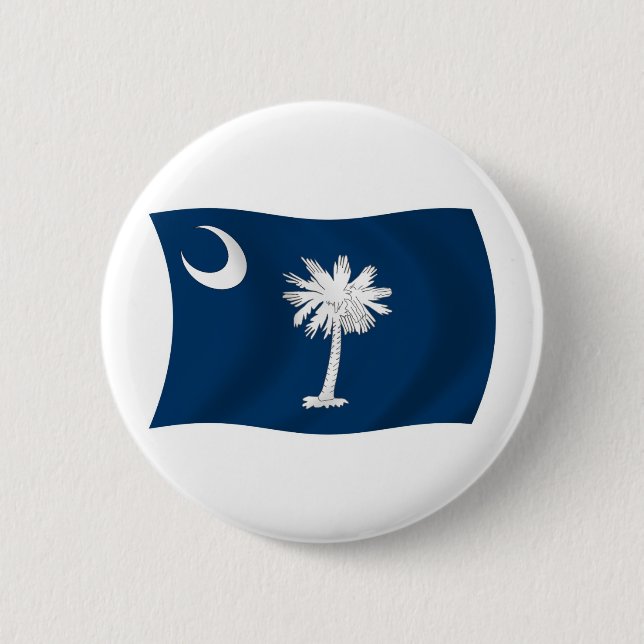 South Carolina Flag Button (Front)