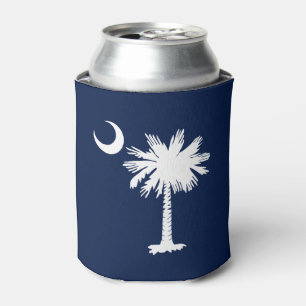 South Carolina Flag Can Cooler