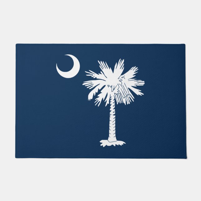 South Carolina Flag Doormat (Front)