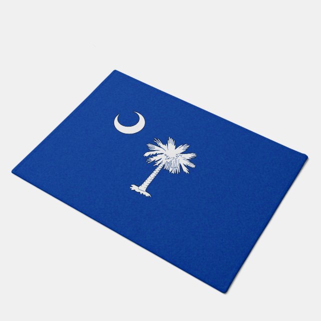 SOUTH CAROLINA FLAG DOORMAT (Angled)