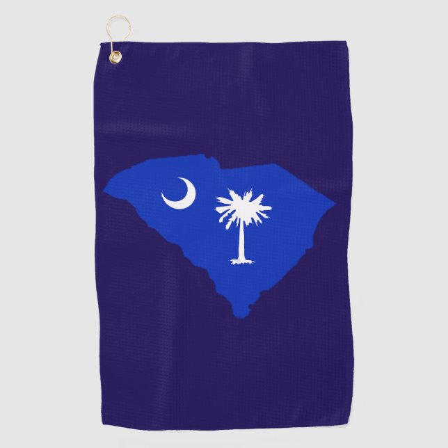 South Carolina Flag Golf Towel (Front)