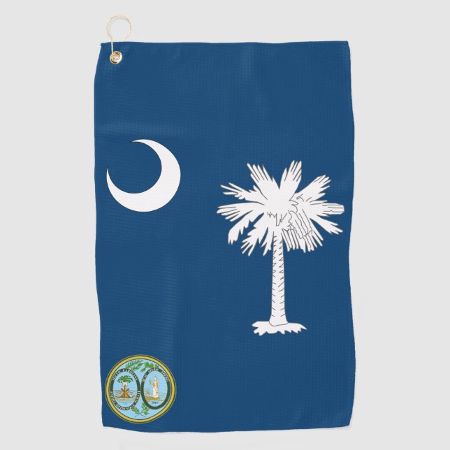 South Carolina flag Golf Towel (Front)