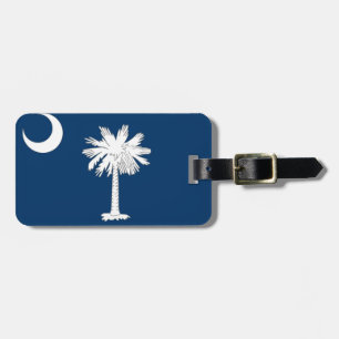 South Carolina flag Luggage Tag