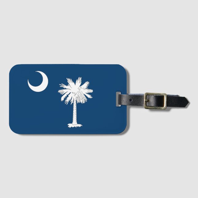 South Carolina flag Luggage Tag (Front Horizontal)