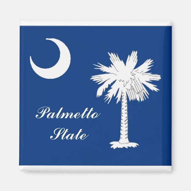 South Carolina Flag Magnet (Front)