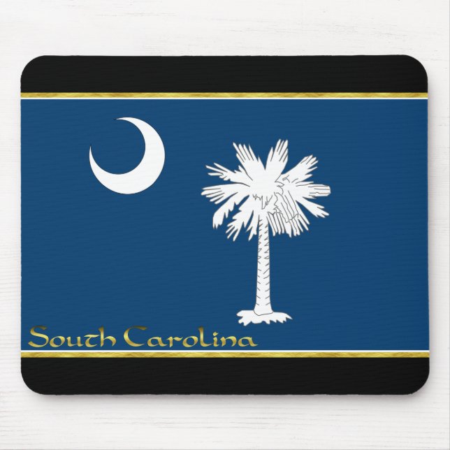 South Carolina flag Mouse Mat (Front)