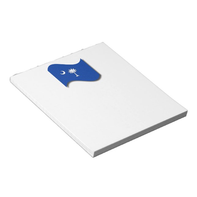SOUTH CAROLINA FLAG NOTEPAD (Angled)