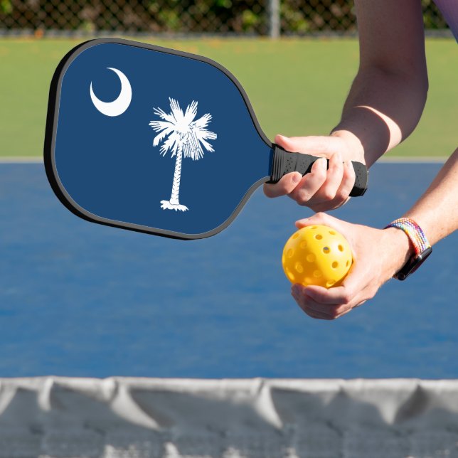 South Carolina Flag Pickleball Paddle (Insitu)