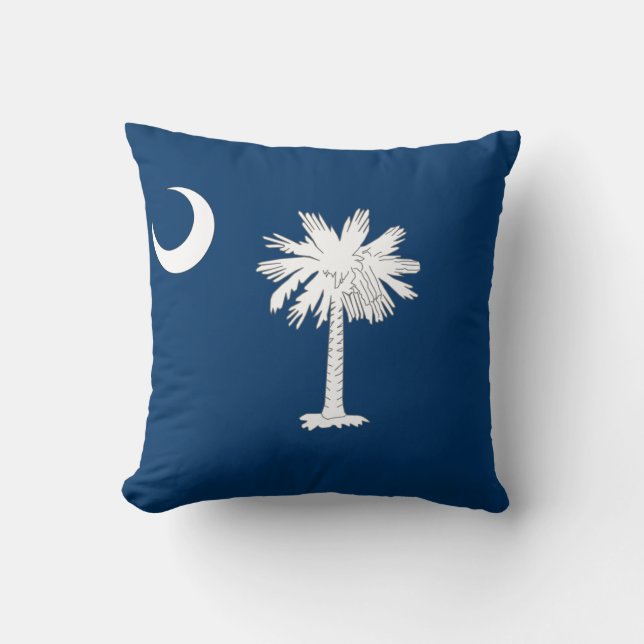 South Carolina Flag pillow (Front)