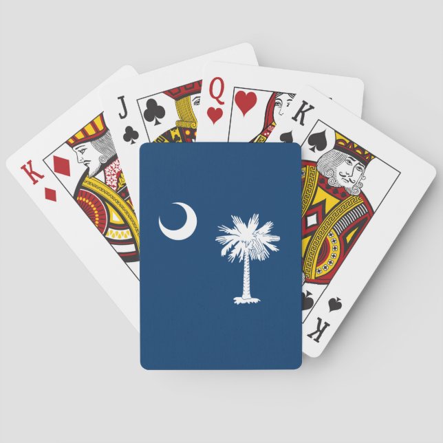 South Carolina Flag Playing Cards (Back)