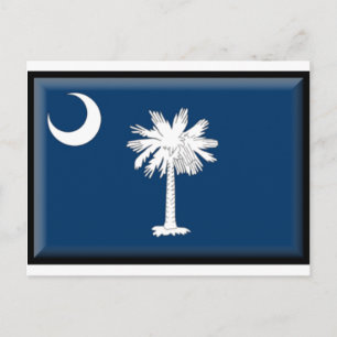 South Carolina Flag Postcard