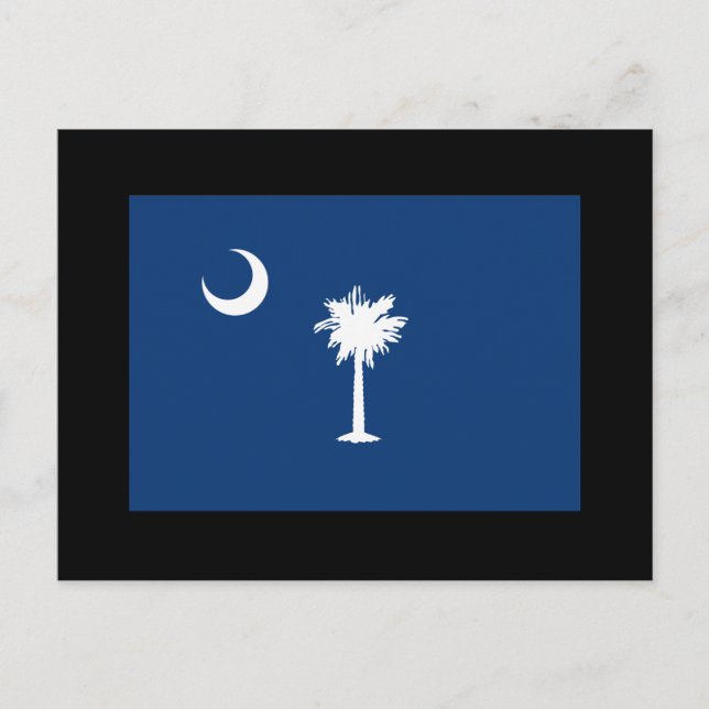 SOUTH CAROLINA FLAG POSTCARD (Front)