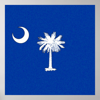 SOUTH CAROLINA FLAG POSTER