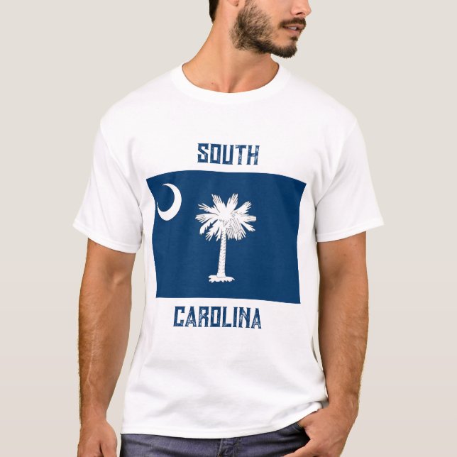 South Carolina Flag T-Shirt (Front)