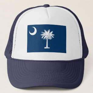South Carolina Flag Trucker Hat