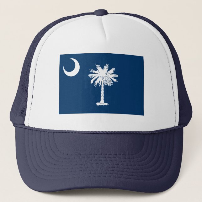 South Carolina Flag Trucker Hat (Front)