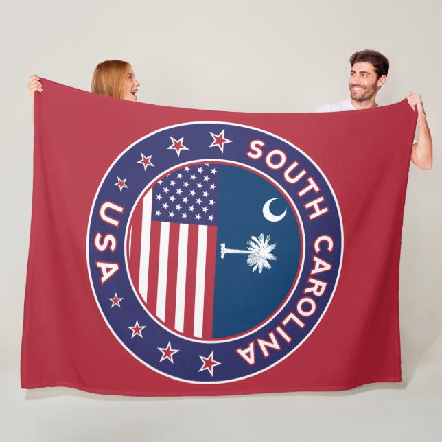 South Carolina Fleece Blanket (In Situ)