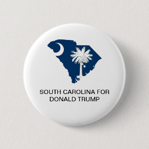 SOUTH CAROLINA for DONALD TRUMP 2020 Button