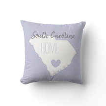 South Carolina home state map love heart