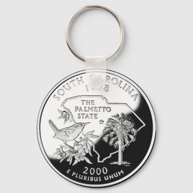 South Carolina Key Ring (Front)
