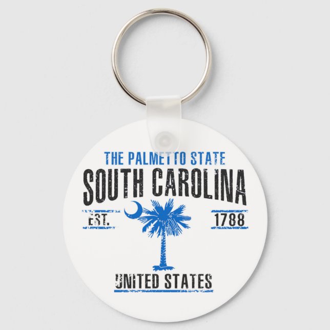 South Carolina Key Ring (Front)