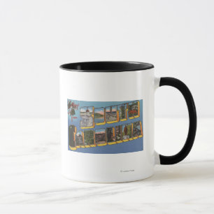 South Carolina - Large Letter Scenes Mug