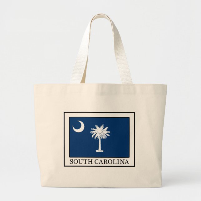 South Carolina Large Tote Bag (Front)