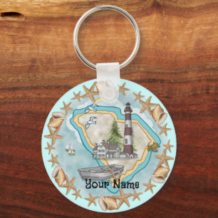 South Carolina  Lighthouse  Key Ring