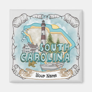 South Carolina Lighthouse  magnet