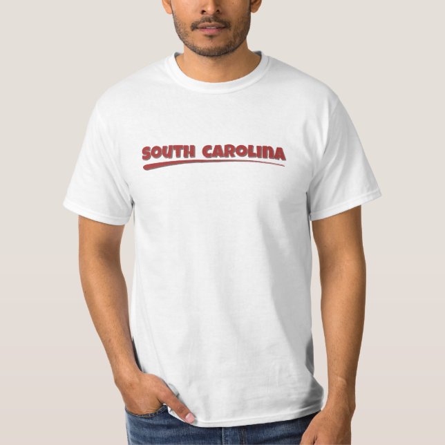 SOUTH CAROLINA Men's Basic T-Shirt (Front)