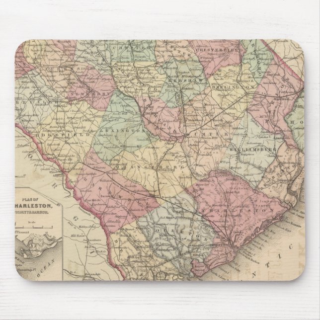 South Carolina Mouse Mat (Front)