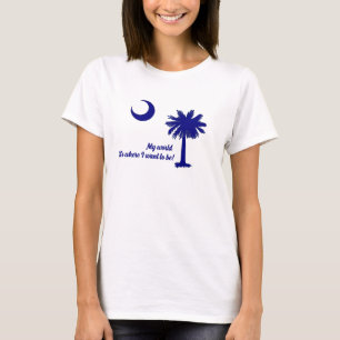 South Carolina - My World T Shirt