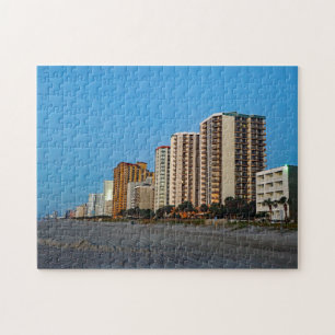 South Carolina Myrtle Beach Hotels Photo Jigsaw Puzzle