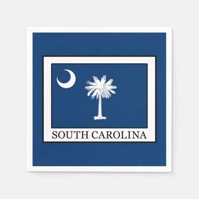 South Carolina Napkin (Front)