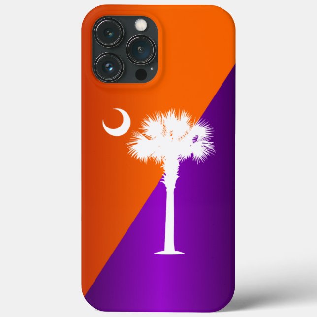 South Carolina Orange & Purple  Case-Mate iPhone Case (Back)