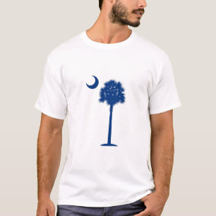 South Carolina Palmetto and Crescent Moon T-Shirt