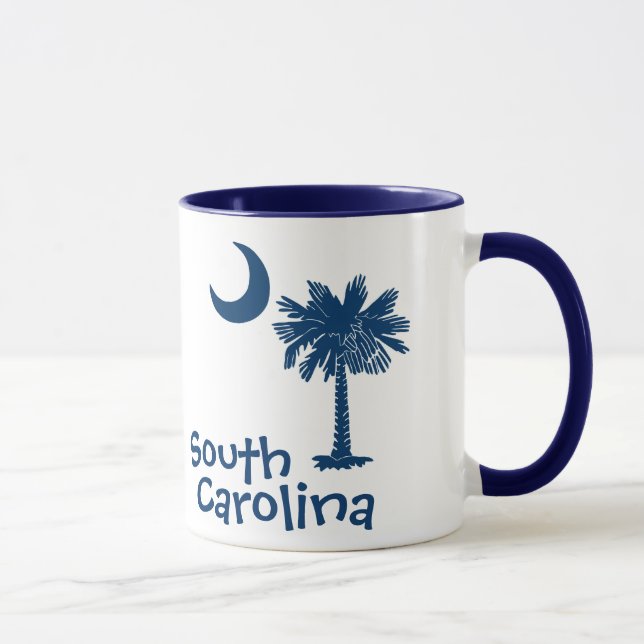 South Carolina Palmetto Moon Mug (Right)