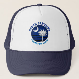 SOUTH CAROLINA PALMETTO STATE FLAG TRUCKER HAT