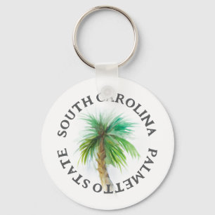 South Carolina Palmetto State key Chain