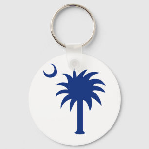 South Carolina Palmetto Tree Key Ring
