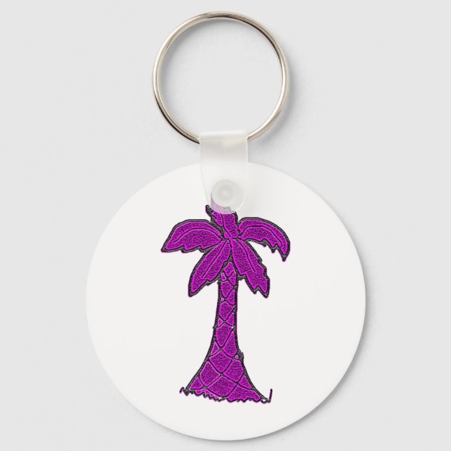 south carolina palmetto tree key ring (Front)