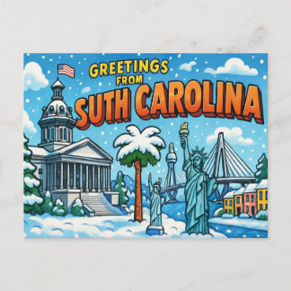 SOUTH CAROLINA Postcard