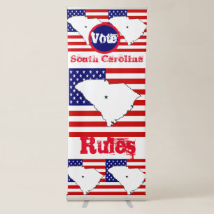 SOUTH CAROLINA RETRACTABLE BANNER