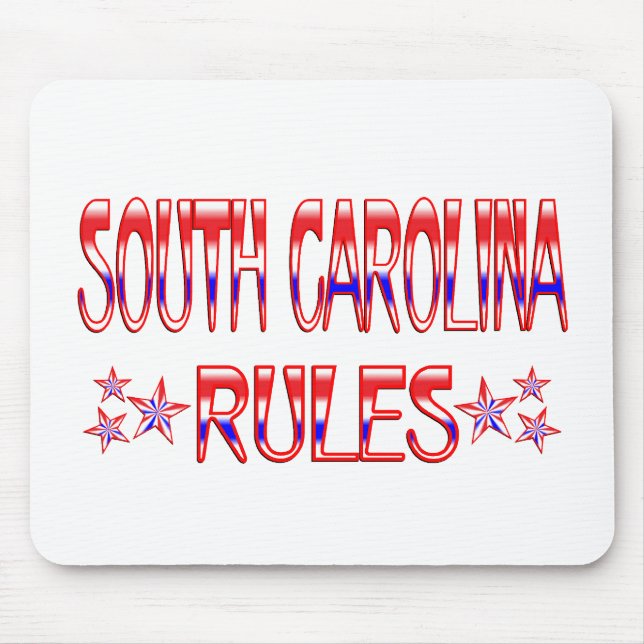 South Carolina Rules Mouse Mat (Front)