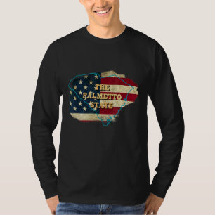 South Carolina Sc Us Flag Motto T-Shirt