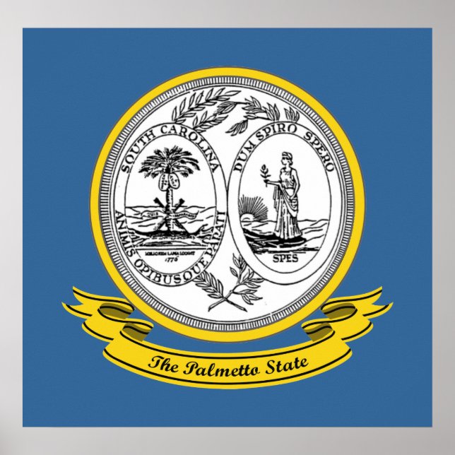 South Carolina Seal Poster (Front)