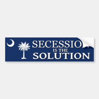 South Carolina Secession Bumper Sticker