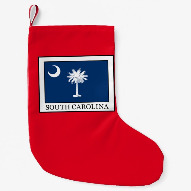 South Carolina Small Christmas Stocking (Front)