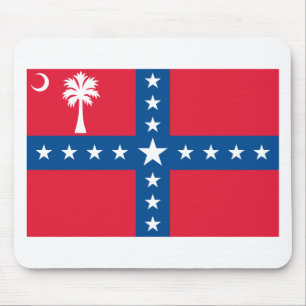 South Carolina Sovereignty Flag (1860-1861) Mouse Mat